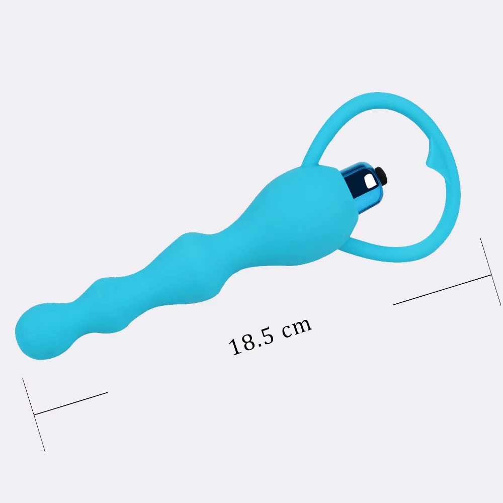 Vibrador Anal con Bolas - Imagen 2