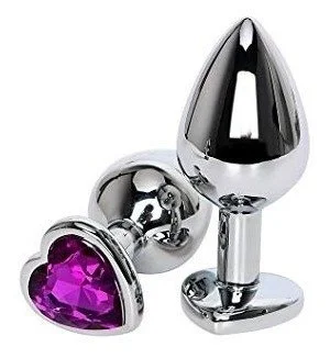 Plug anal corazón (acero) pequeño