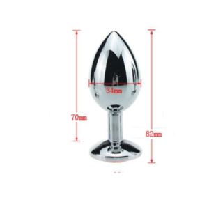 plug anal corazón (acero) pequeño (copia)