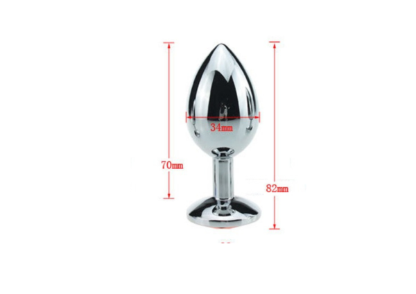 plug anal corazón (acero) pequeño (copia)