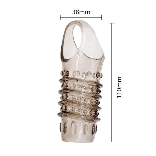 funda para pene texturizado