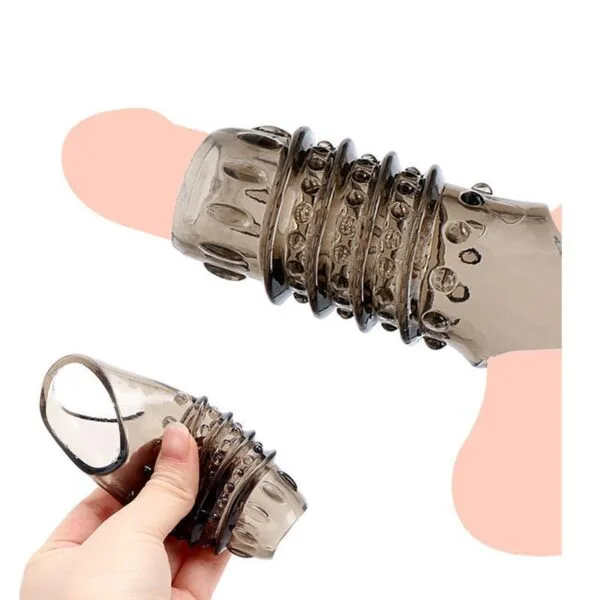 funda para pene texturizado