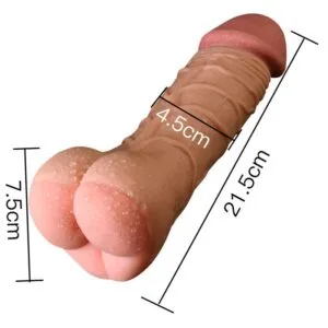 masturbador realista en forma de pene