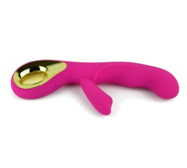 vibrador agarradera con estimulación de clítoris